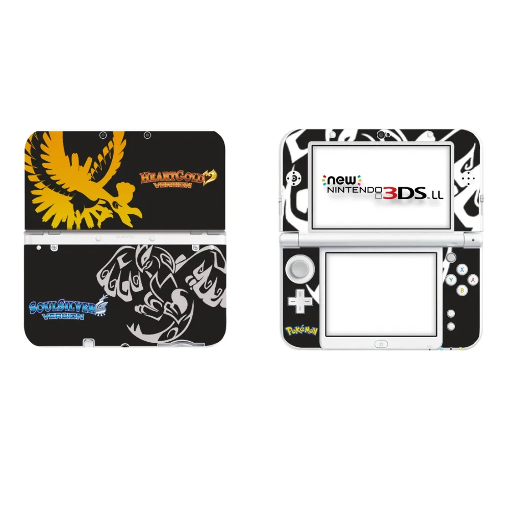 Pokemon Go Пикачу виниловая наклейка кожи Стикеры для старых 3DS XL скины s для старых 3DS LL Винил Защитная Наклейка