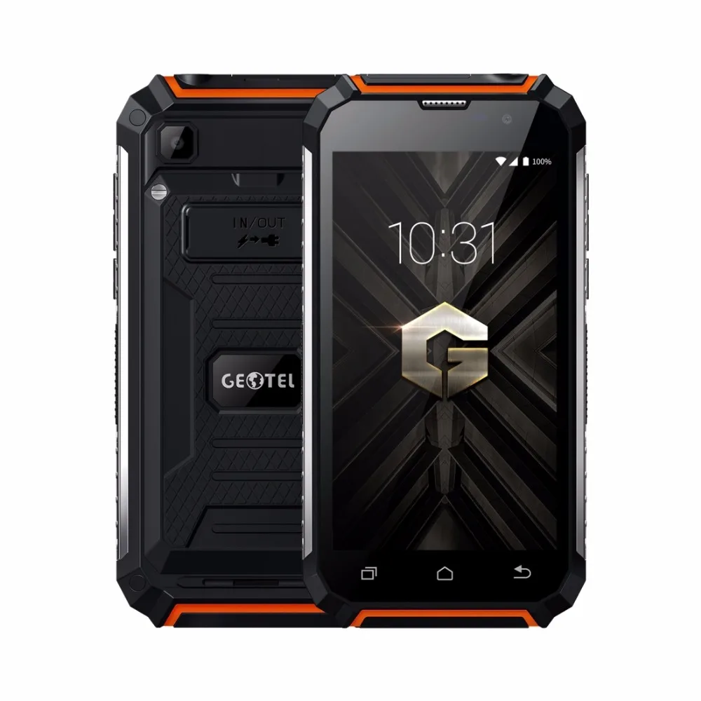 Мобильный телефон Geotel G1, 7500 мА/ч, большая батарея, 5,0 дюймов, HD MTK6580A, четыре ядра, Android 7,0, 2 Гб ram, 16 ГБ rom, 8МП, внешний аккумулятор, смартфон