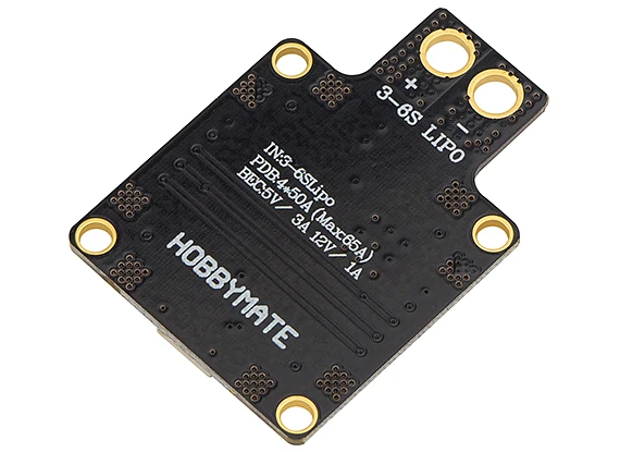 HOBBYMATE XT60 PDB плата распределения мощности для FPV гоночного квадрокоптера