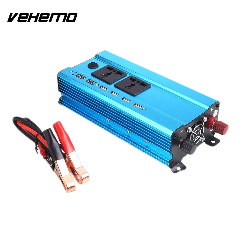 DC12V к AC220V конвертер Автомобильный Инвертор автомобильный солнечной Мощность