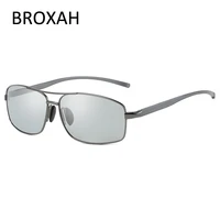 luxury mens photochromic polarized sunglasses women chameleon glasses pilot driving goggle uv400 lunette de soleil homme