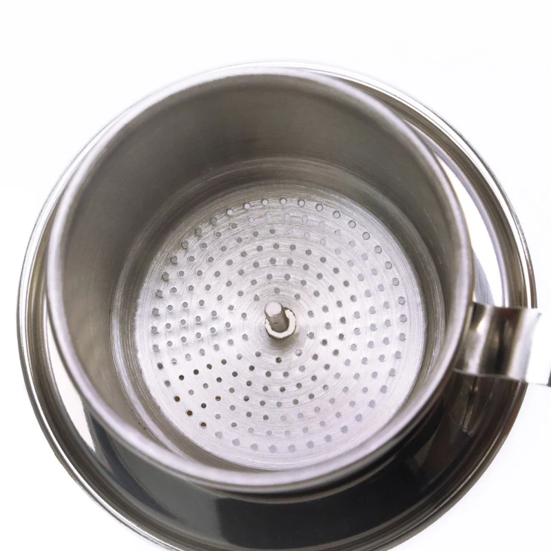

Multi-color Portable Stainless Steel Vietnam Coffee Dripper Filter Coffee Maker High Quality Drip Coffee Filter Pot Filters Tool