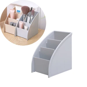 Многофункциональная трапециевидная коробка для хранения, домашняя настольная коробка для мелочей, органайзер для макияжа, коробка для хранения телефона с дистанционным управлением, 1 шт.