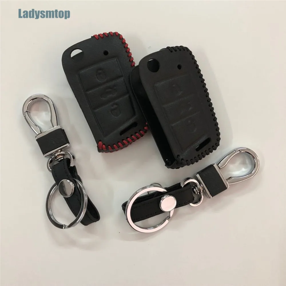 Чехол для автомобильного ключа Skoda Octavia Yeti Roomster Fabia Rapid Superb KODIAQ Citigo/для Seat Leon Toledo Altea