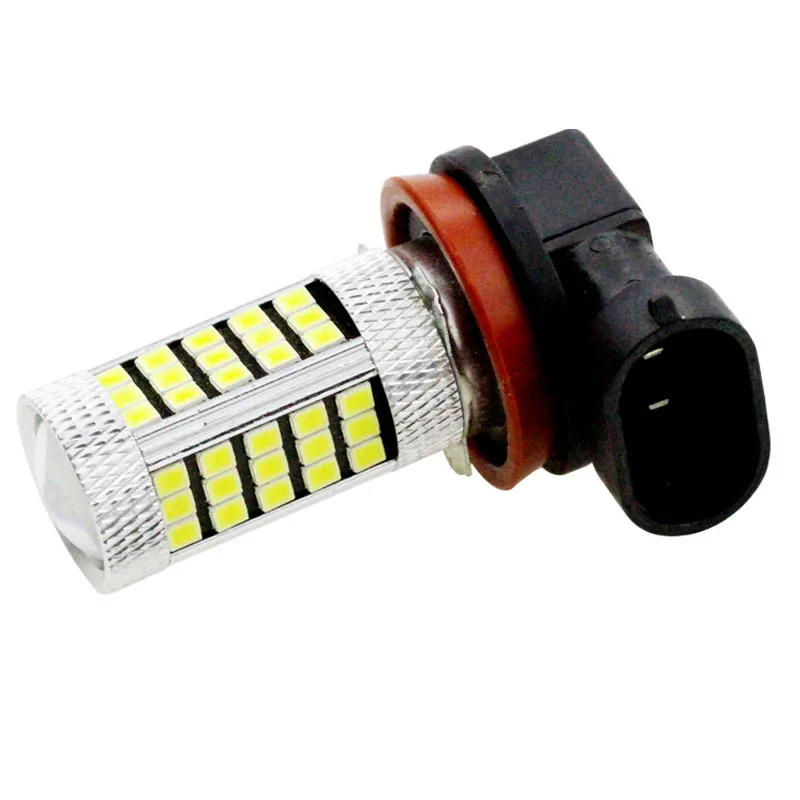 Автомобильные фары H8 H11 63SMD 2835 чип 8000лм Противотуманные Автомобильный Стайлинг 9 15