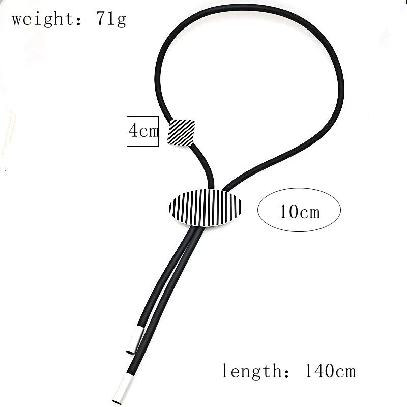 EMPRESS DIY Exaggeration Geometry Long Necklace Foam Style Handmade Statement Lucky Jewelry As a Gift to Women | Украшения и