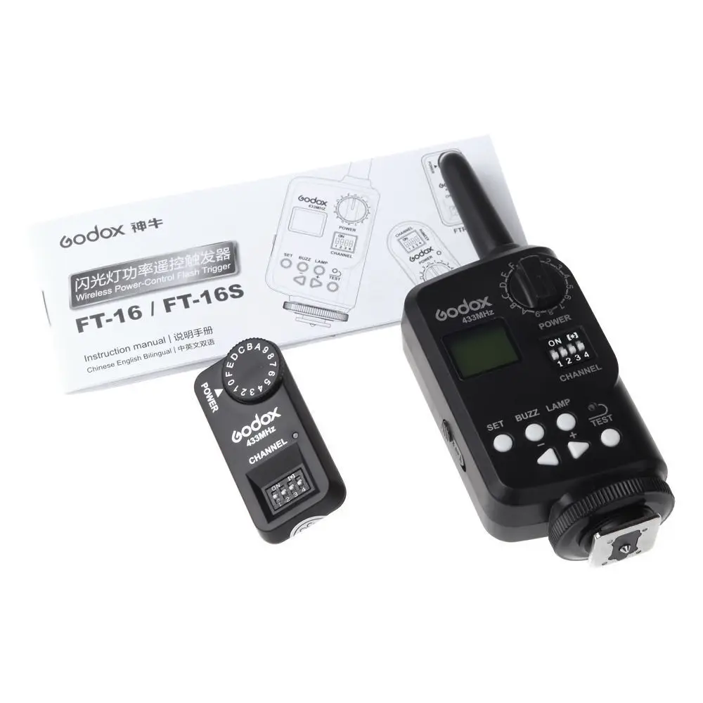 Набор беспроводных триггеров Godox для вспышки V860C V850 FT 16S|flash trigger set|flash setset |