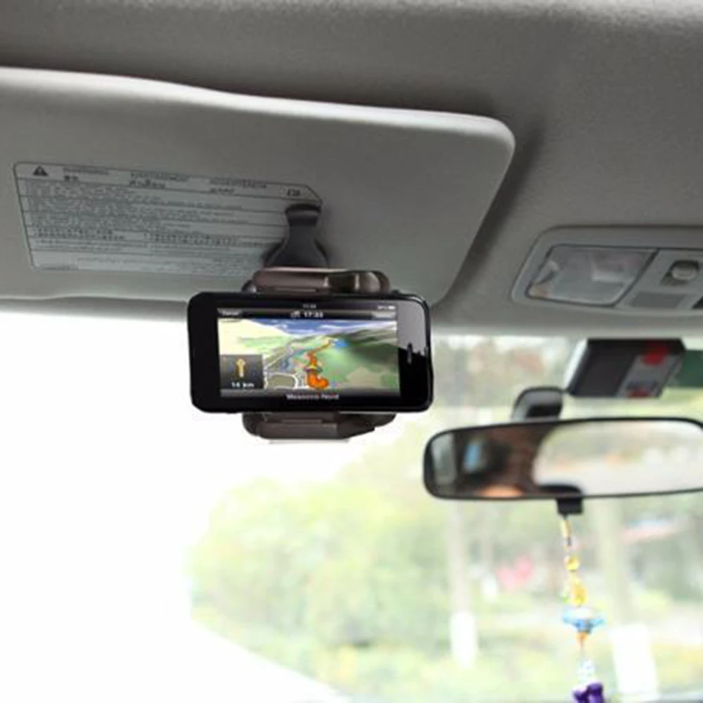 360 градусов вращающийся Универсальный Автомобильный солнцезащитный козырек