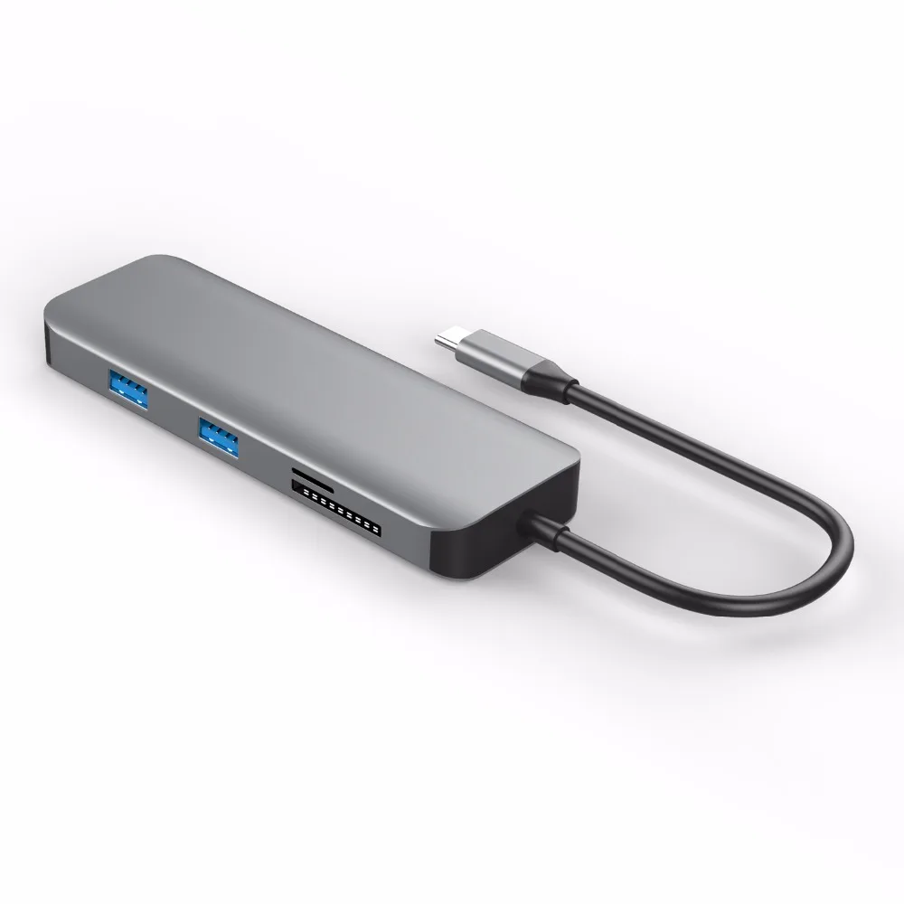 USB концентратор с разъемом для наушников 3 5 Thunderbolt 0 мм|USB-хабы| |