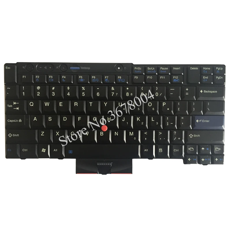 Для Lenovo ThinkPad Клавиатура для ноутбука T400S T410S T410 T410I T510 W510 T420 T420S W520 X220T X220s X220i US |