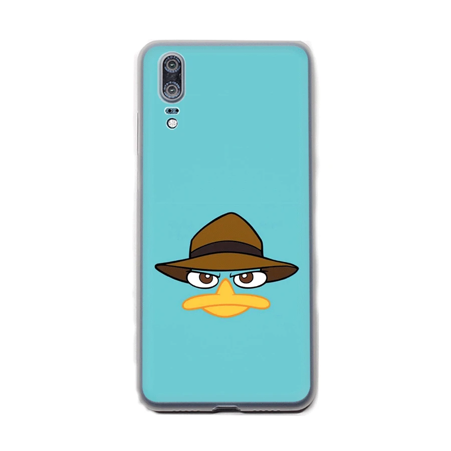 Чехол для телефона Perry The Platypus Huawei P8 P9 P10 P20 P30 Lite Plus Pro P Smart Cover | Мобильные телефоны и