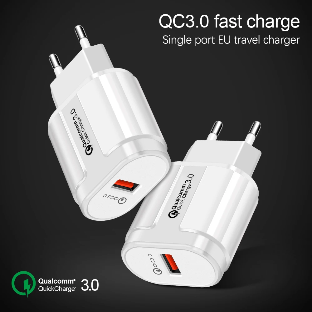 Быстрая зарядка 3 0 USB настенное зарядное устройство адаптер Smart IC для Samsung Galaxy S7 S6