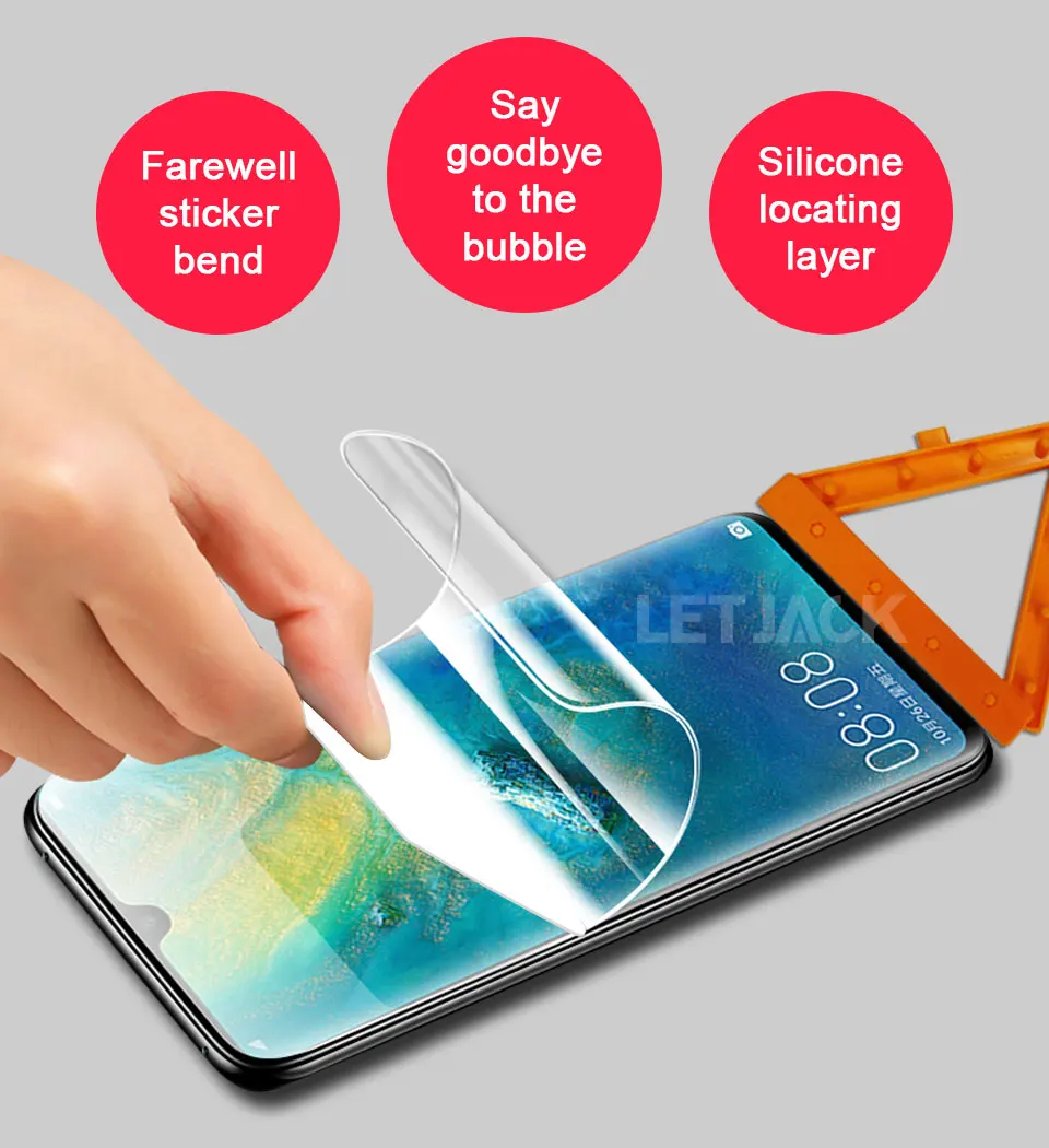 3D полностью Защитная мягкая Гидрогелевая пленка для mate 20X Pro Nova 3 3e 2 Plus, Защитная пленка для Honor 10 V10 8C 8X Enjoy Max