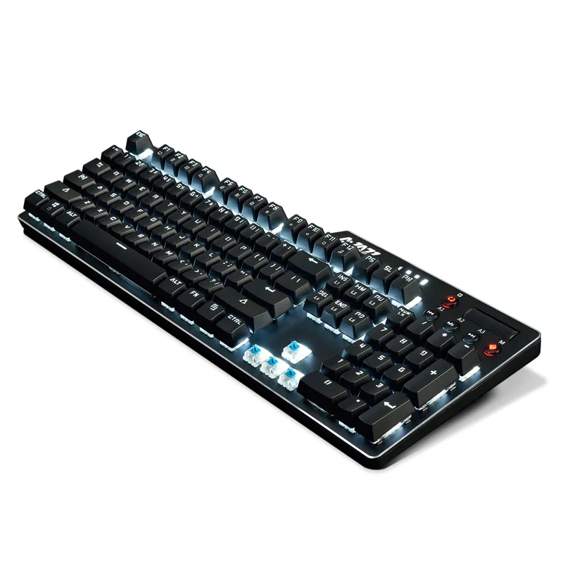 Ajazz AK35I + GTX 104 ключей anti ореолы 6 мультимедийных клавиш 32 бит игры чип обработки