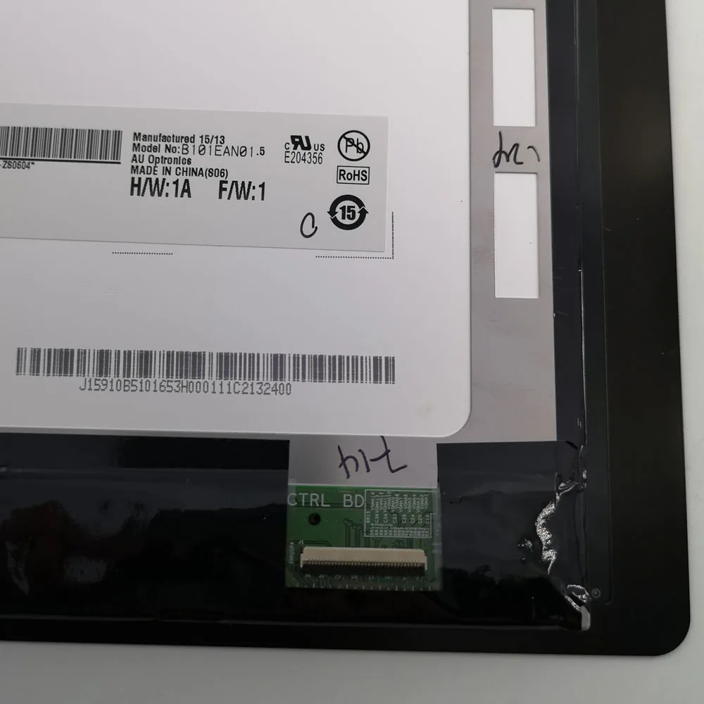 10," для acer aspire switch 10 SW5-012 светодиодный ЖК-дисплей сенсорный экран дигитайзер сенсор сборка B101EAN01.5 1280*800