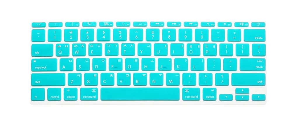 AIR 11 корейский чехол для клавиатуры США 5 шт. силиконовый защитный Mac MacBook Air