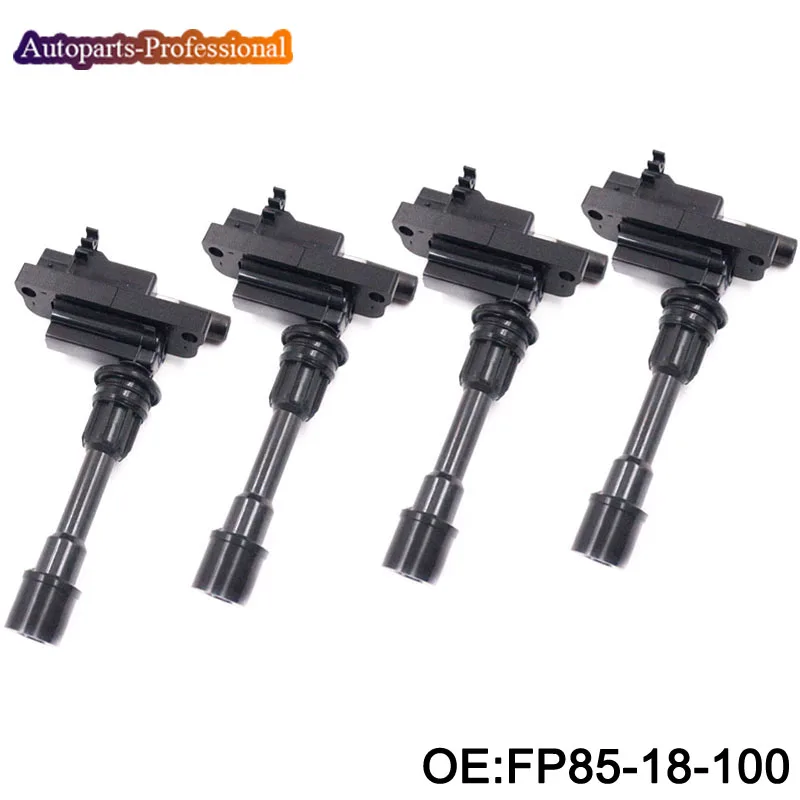 

4 pcs/lot FP85-18-100 New Ignition Coil For Mazda 323 BJ Premacy CP MX5 Ford Laser KQ FP FS 1.8L 2.0L FP85-FP8518100A FP8518100B