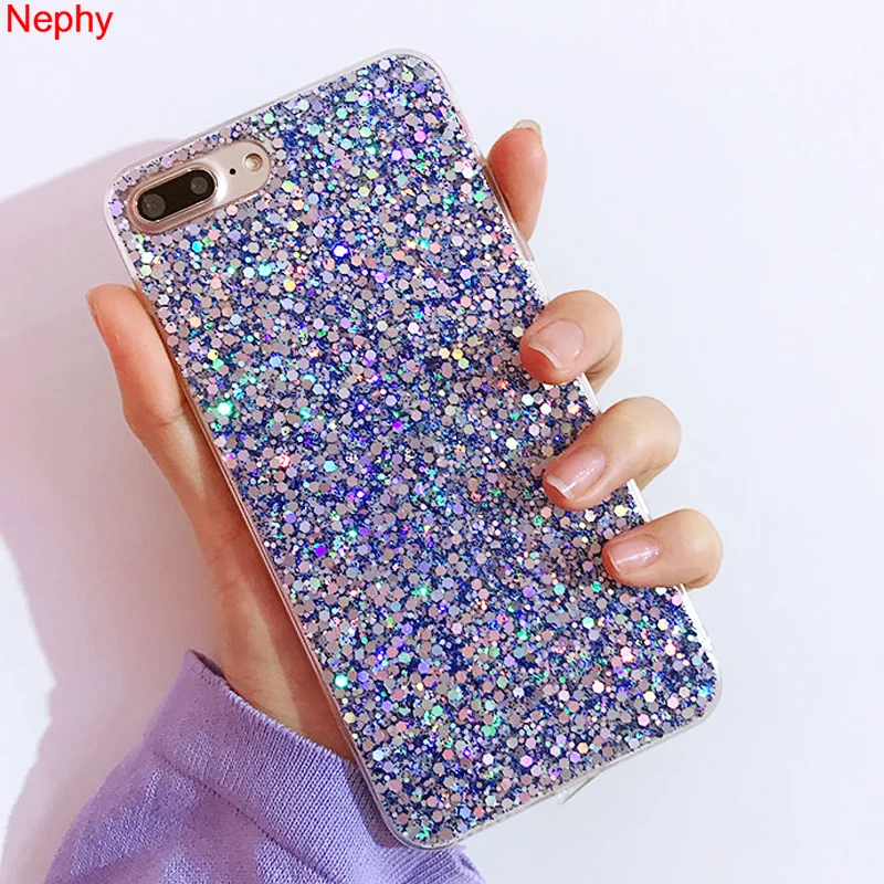 Nephy Bing блестящий чехол для телефона iPhone X 10 8 7 6 6s 6plus 6splus 7plus 8plus Мягкая силиконовая