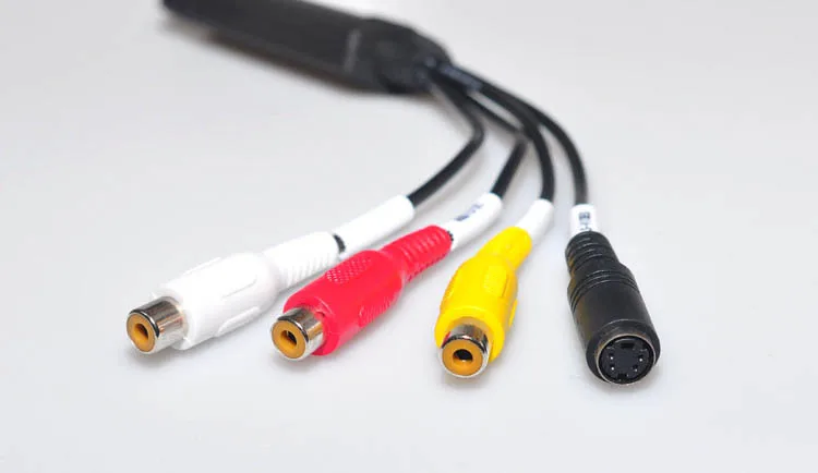 Продвижение цена USB 2.0 легче крышка DC60-007 TV DVD VHS а . в аналоговый сигнал аудио видео