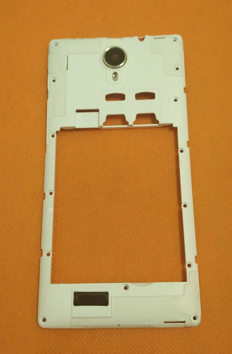 Б/у оригинальная Задняя рама корпус + громкий динамик стекло для камеры Elephone Trunk