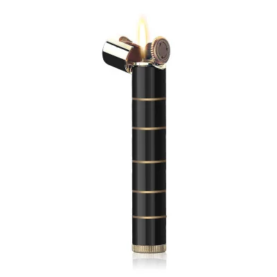Honest metal тонкая многоразовая газовая зажигалка женская мини для сигарет Бутановая
