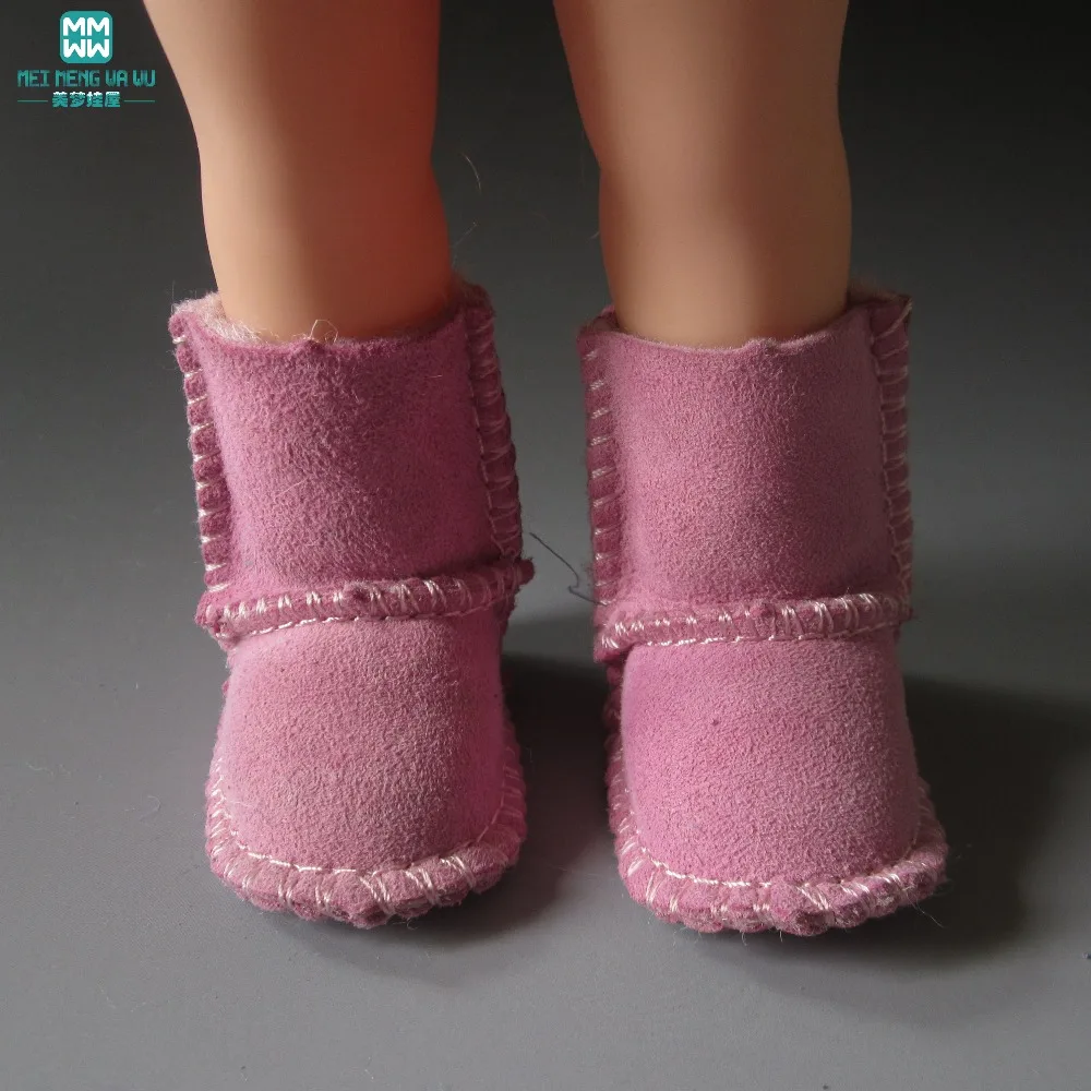1 пара обувь для кукол 7 см высокие зимние ботинки Cinderell gilr и 1/4 аксессуары bjd|doll