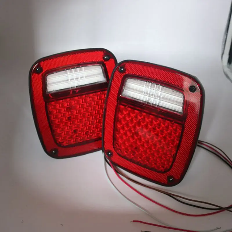 Светодиодные задние фонари для Jeep TJ Wrangler 97-16 Для Jeep CJ 76-86 для Jeep Wrangler YJ 87-95