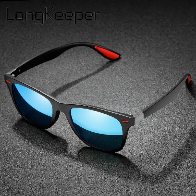 LongKeeper поляризованные солнцезащитные очки для мужчин и женщин с квадратной