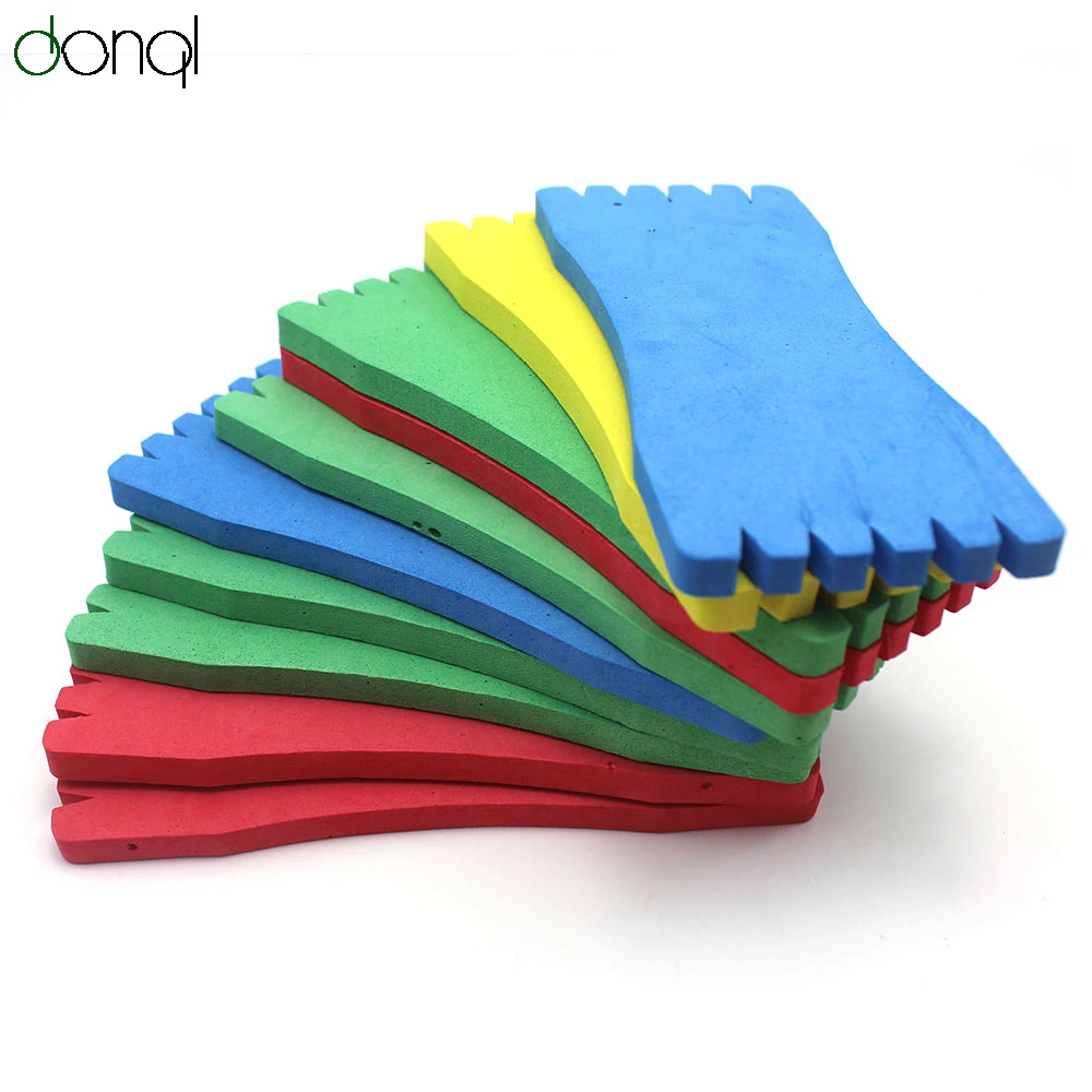 10 шт./лот Рыболовная пена для лески, пластина для намотки лески на карповую приманку, поводковый водяной узел, ящик с приманками, поплавок.