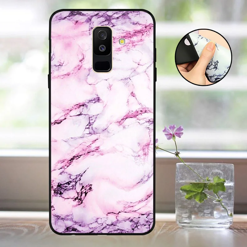 Мягкий A600 A605F чехол для Funda samsung A6 чехол силиконовый матовый задний Чехол для Capas samsung Galaxy A6 Plus чехол бампер - Цвет: ZDL