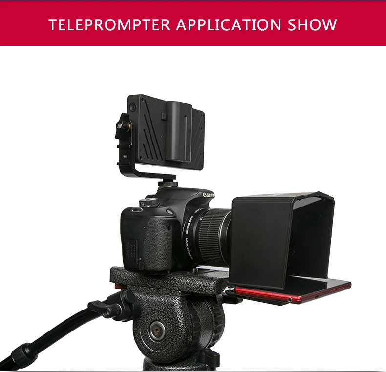 Смартфон Bestview T1 телесуфлер для Youtube интервью видео подсказка монитор Canon Nikon Sony