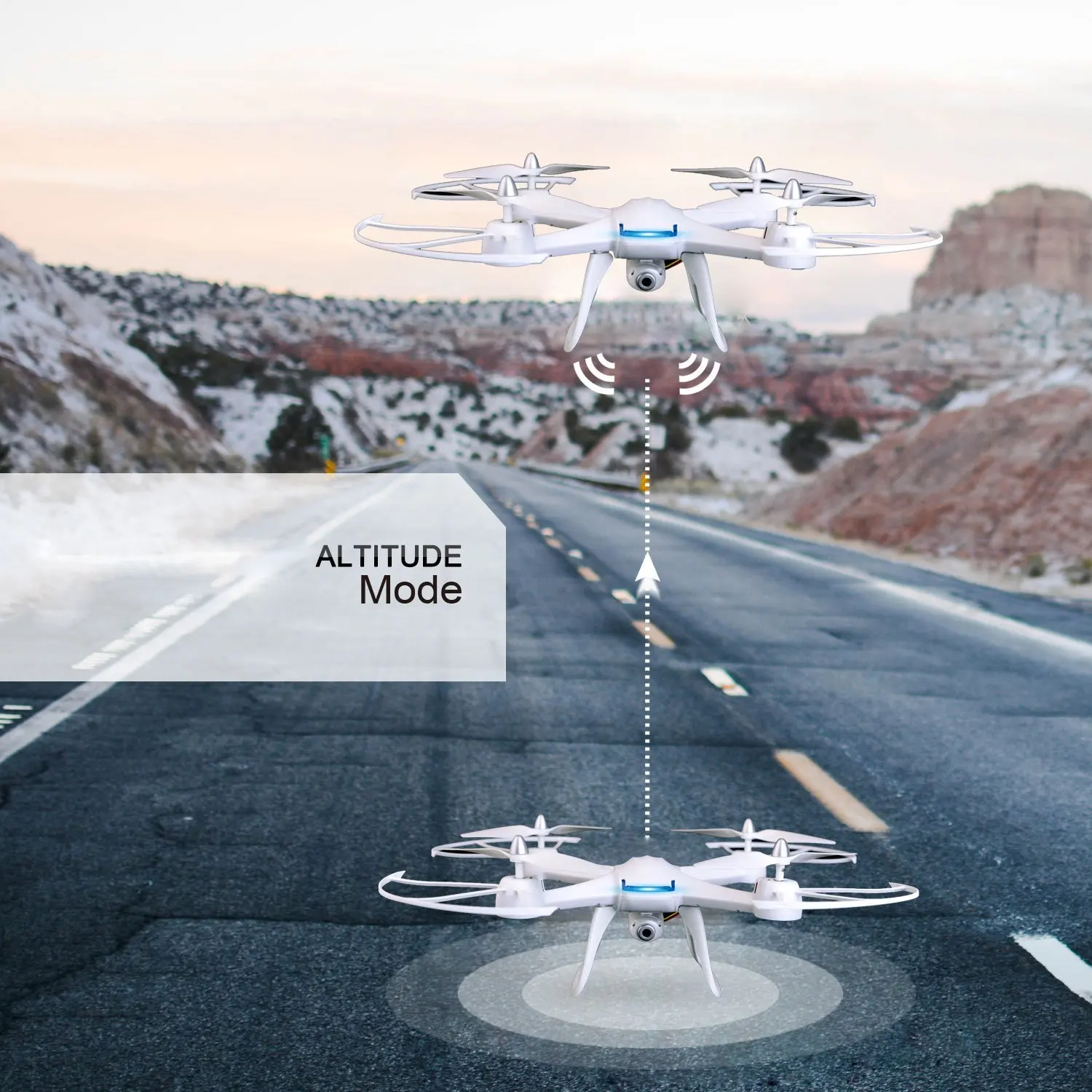 EBOYU(TM) DM009 FPV Радиоуправляемый Дрон в реальном времени 2 4 ГГц Wi-Fi 6-осевой