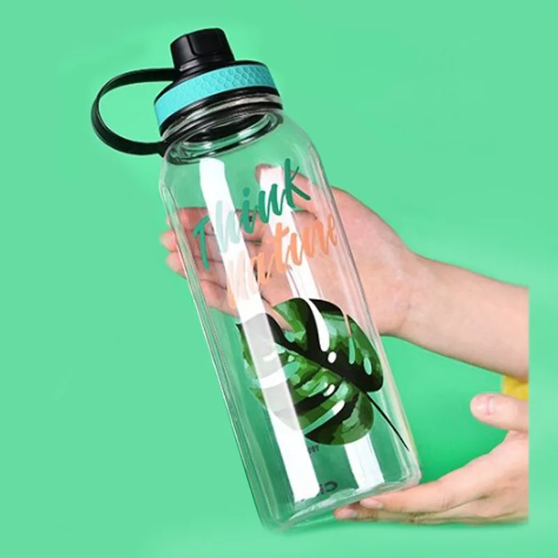 Пластиковая бутылка для воды 1500 мл большая емкость занятий спортом на открытом