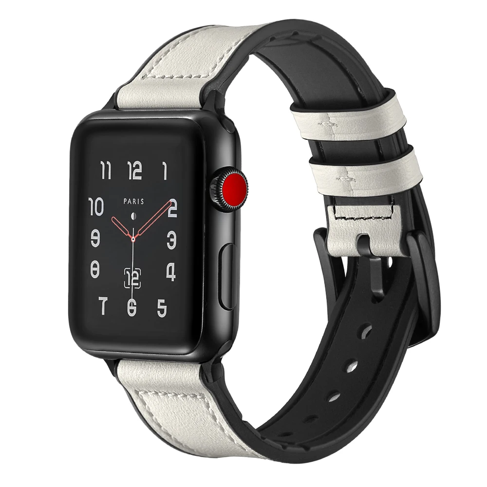 Модный спортивный ремешок для часов Apple Watch 38 мм 40 42 44 iwatch Series 2 3 4 5 из дышащей
