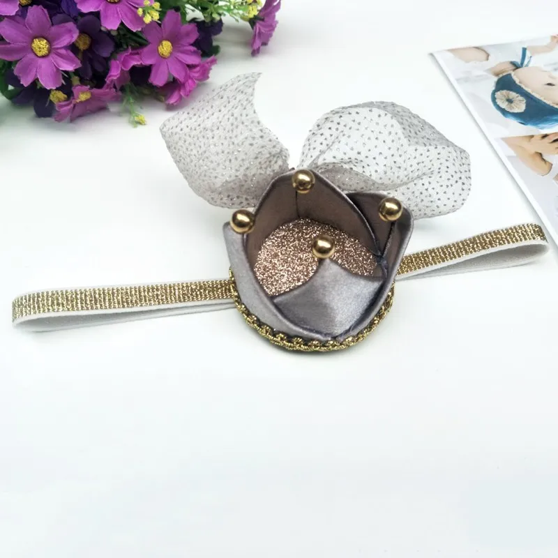 

Newborn Flower Crown Headband Tiara Headband for Kids Party Headwear Hair Bands Accessories Gift