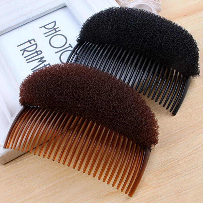 Гребень с подушкой для укладки волос|fashion hair accessories|hair accessoriesaccessories fashion |