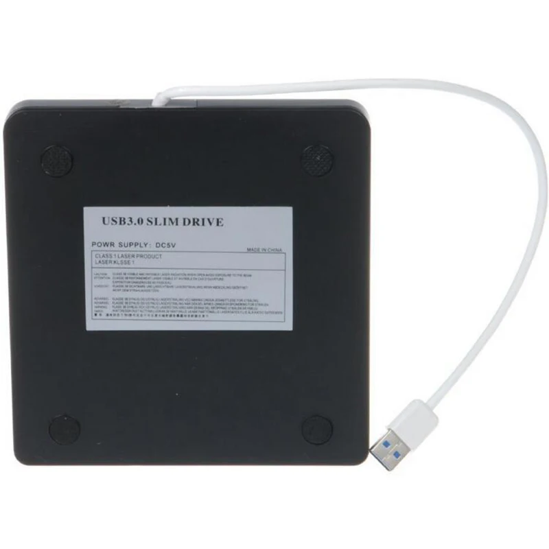 Высокоскоростной Внешний USB 3 0 DL DVD RW ГОРЕЛКА CD писатель тонкий портативный