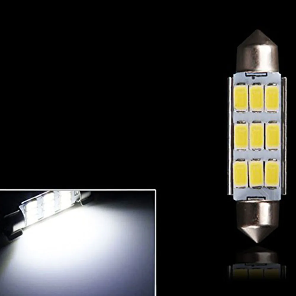 YSY 10X 42 мм/39 мм/36 мм C5W C10W 9 светодиодный 5630 SMD Festoon CANBUS без ошибок номерного знака