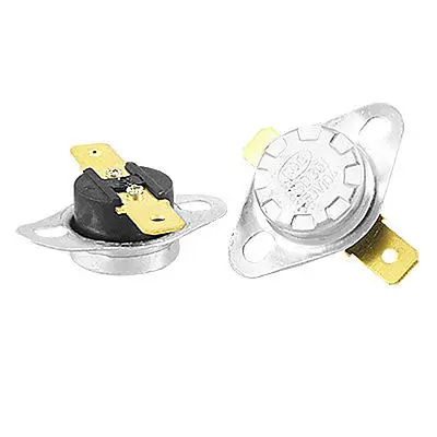 

2 x KSD301 Переключатель контроля температуры Термостат 190C NC 2 Клеммы