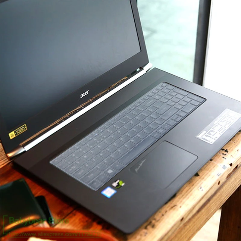 Силиконовая защитная накладка для клавиатуры 15 6 17 3 дюйма Обложка Acer Aspire V15 V17 Vn7 592G