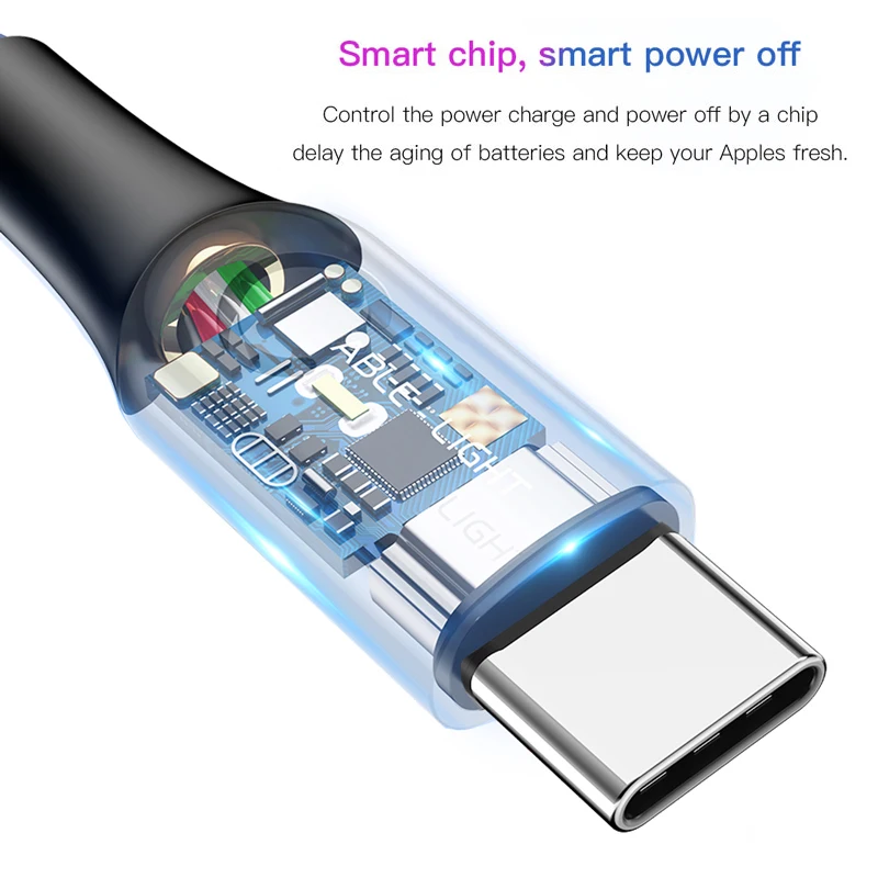 Кабель Baseus 3A для Samsung S10 S9 Note 10 Oneplus 7 6t 6 8 А USB Type C с функцией быстрой зарядки|Кабели