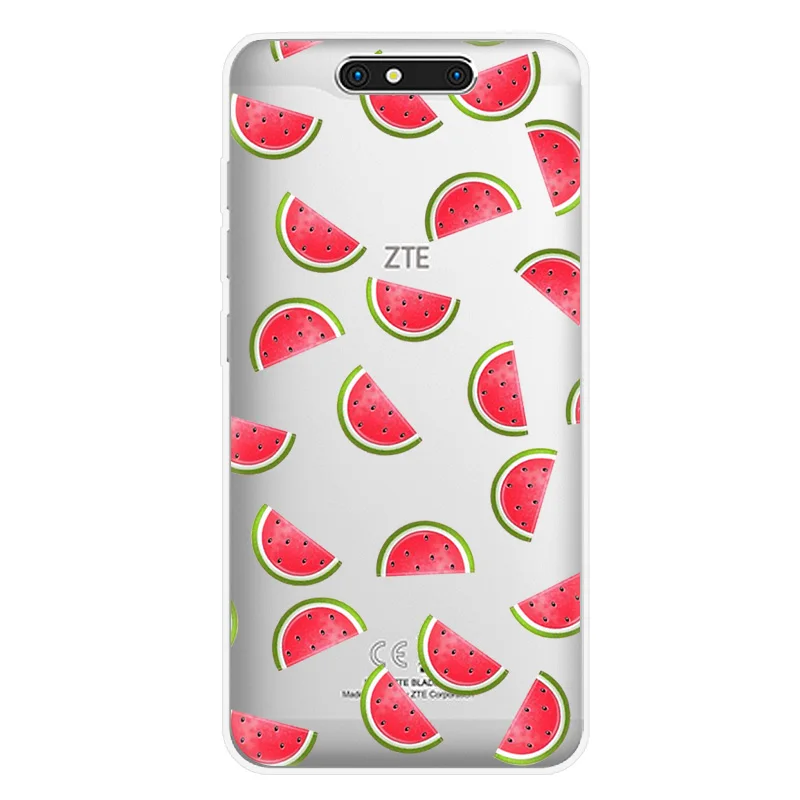0106 Чехол для телефона ZTE Blade V8 V7 lite mini A521 A520 L7 Z MAX Z982 A330 A910 A602 A610 A512 милый мягкий силиконовый чехол из ТПУ - Цвет: 0106