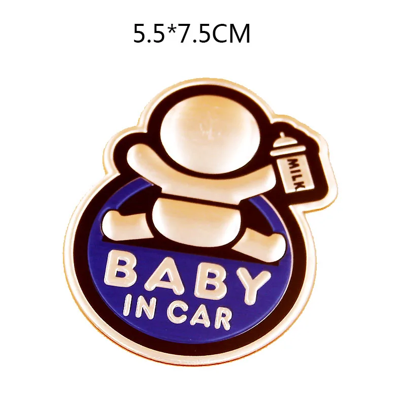 Наклейка из алюминиевого сплава FASP детский значок в автомобиле для мотоцикла