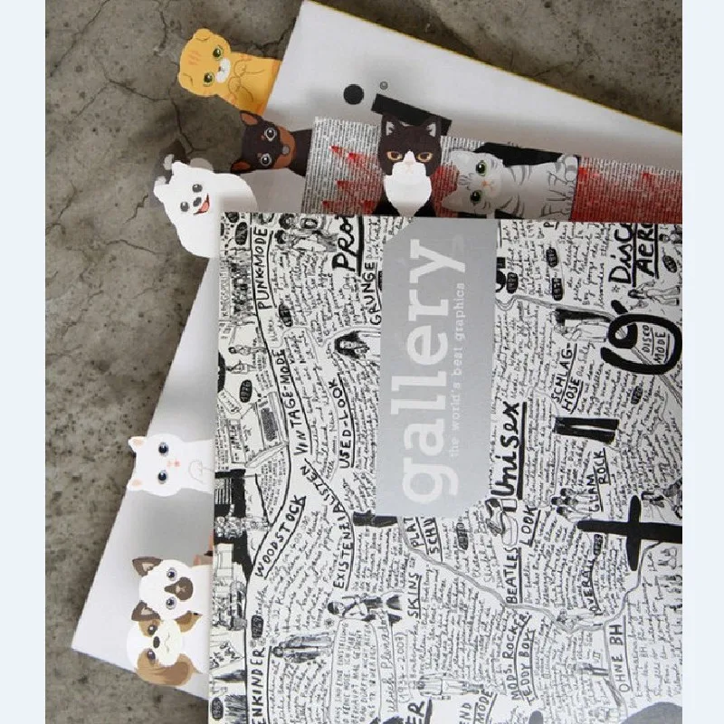 40 штук/кор. милые мини красочные наклейки для кошек Скрапбукинг DIY бумажный пакет