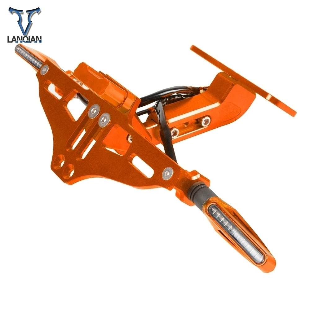 Универсальный мотоцикл номерной знак кронштейн держатель для Honda CB1000R CBR650R CB650R