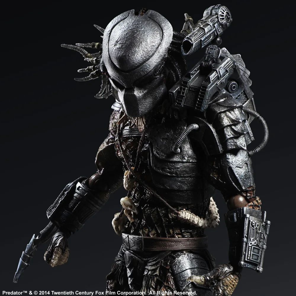 Huong фильм фигурка 27 см Alien Hunter Primevil Play Arts Kai Generation 2 Predator ПВХ коллекционная игрушка