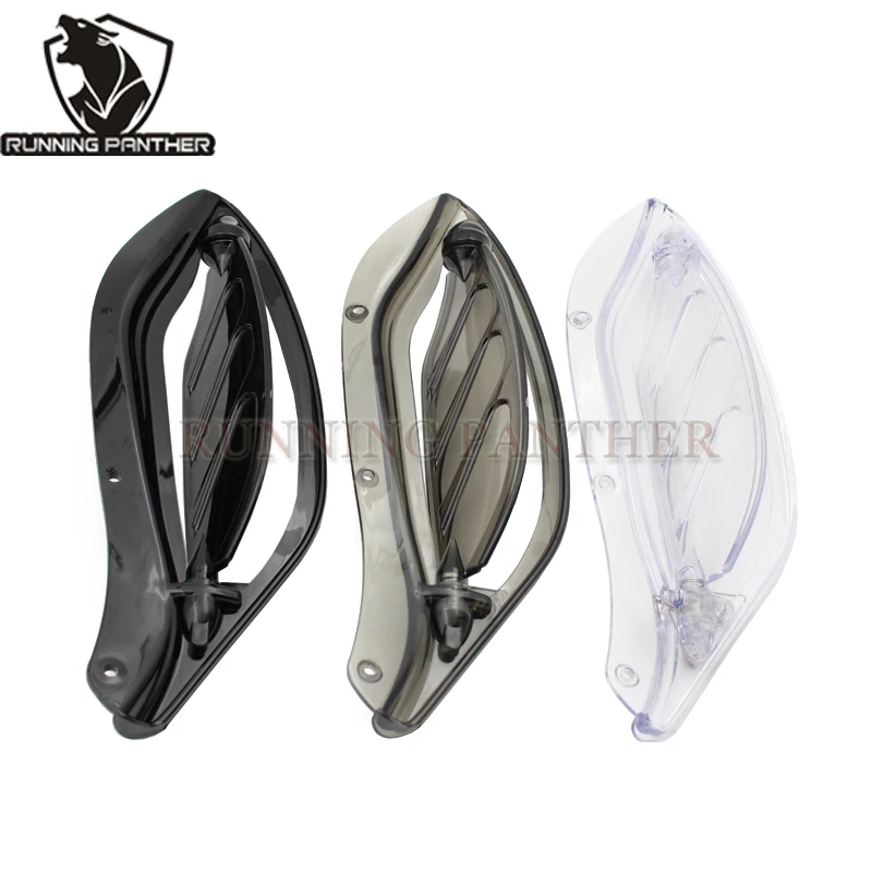 Мотоциклы Запчасти Черный ABS Пластик крыло лобового воздушные дефлекторы