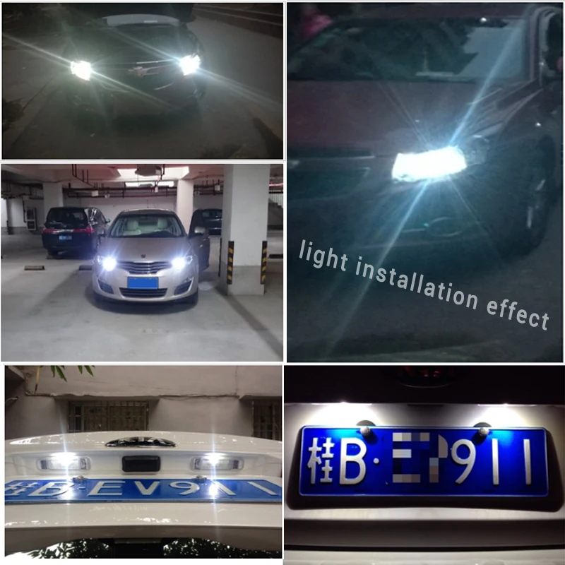 JSTOP качественные автомобильные фары ширины лампы 6000K 4014SMD светодиодные лампы T10 w5w canbus 12V/24V чисто белый теплый белый клиренс.