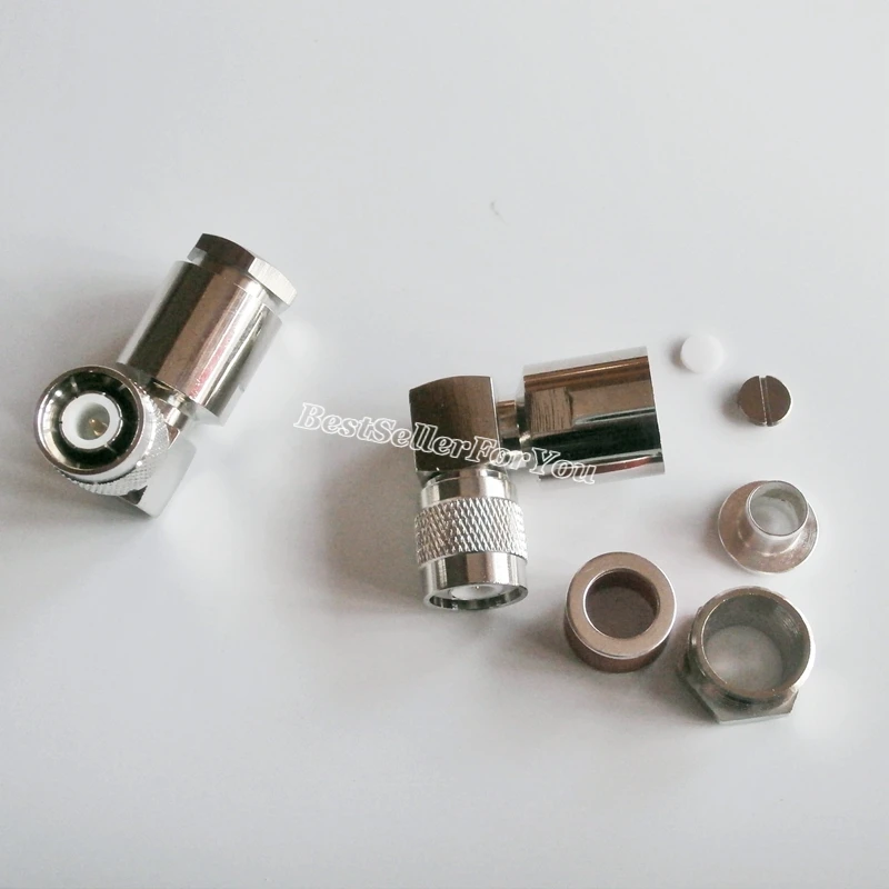 Коаксиальный Штекерный зажим TNC RG8 LMR400 RG213 RG165 прямоугольный разъем 1 шт. |