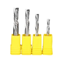 5pcs up down cut 6mm 15 17 22 25 32mm aaa solid carbide cnc router endmill compression wood tungsten end milling cutter tool bit